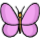 Pink Butterfly 13881